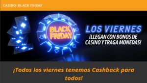 Promoción BlackFriday Casino de Inkabet