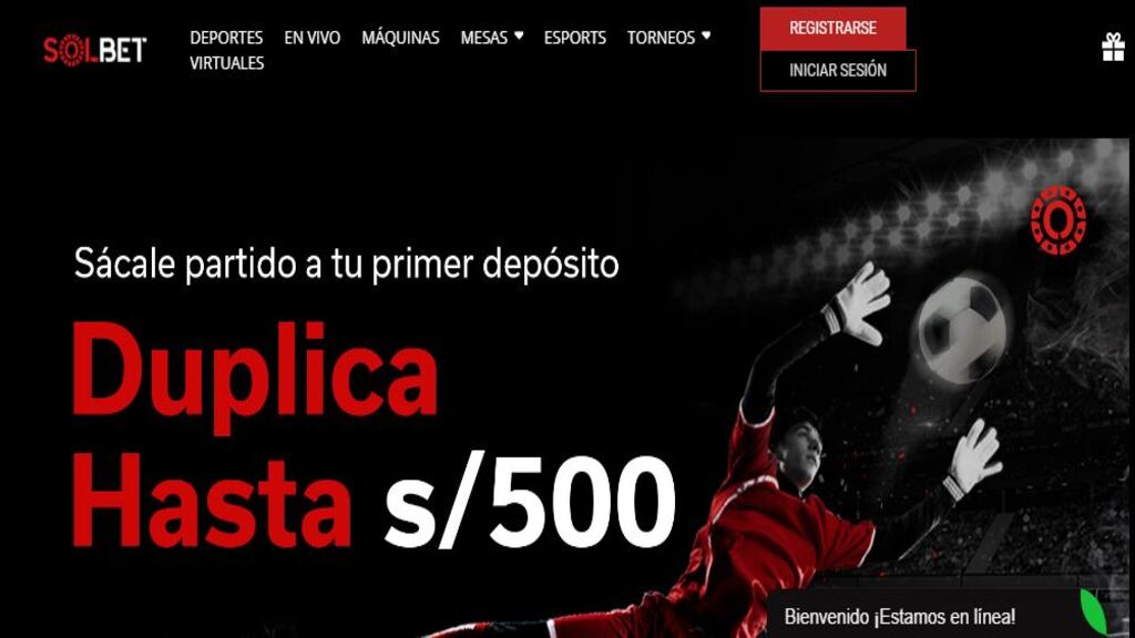 Bono Apuestas Deportivas Solbet Perú