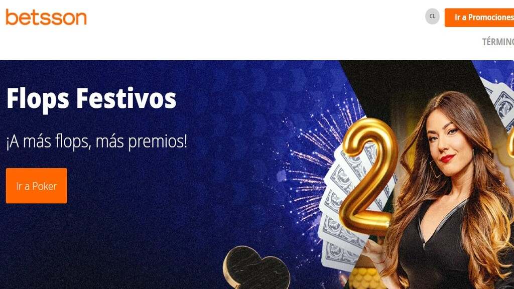 Promoción flops festivos de Betsson Perú