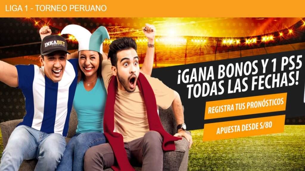 Promoción torneo peruano de fútbol 2022 de Inkabet