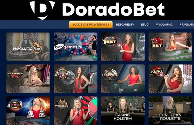 Sorteo de casino online de Doradobet