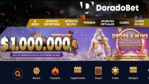 Promoción drops and wins slots de Doradobet