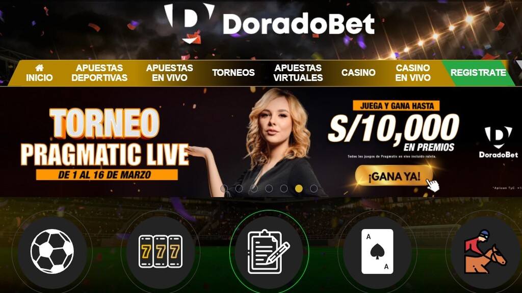 Torneo de casino Pragmatic Live de Doradobet