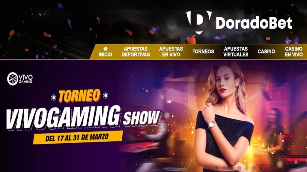 Torneo de casino vivogaming show de Doradobet