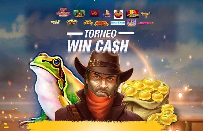 Torneo de casino win cash de Doradobet