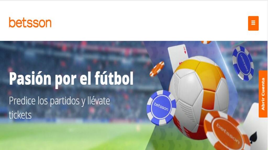 Promoción pasión por el fútbol de Betsson Perú
