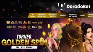 Torneo de casino golden spin de Doradobet