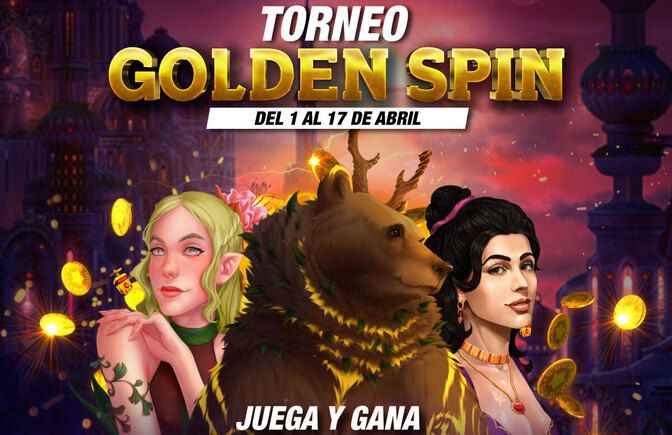 Torneo de casino golden spin de Doradobet