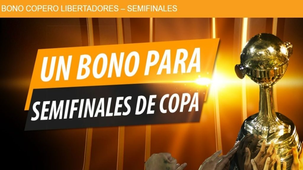 Bono de las semifinales de La Libertadores de Inkabet