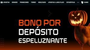 Bono por depósito espeluznante en GGbet Perú