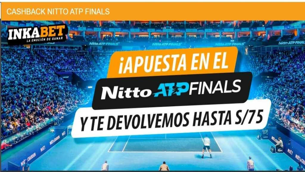 Promo apuestas Nitto ATP Tenis de Inkabet