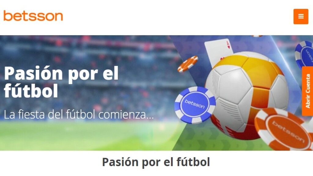 Promo de poker pasión por el fútbol de Betsson Perú