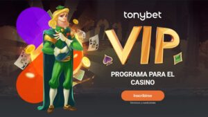 Reseña del programa VIP de Tonybet Casino