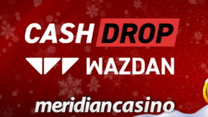 Promo el cash drop navideño de Wazdan en Meridianbet