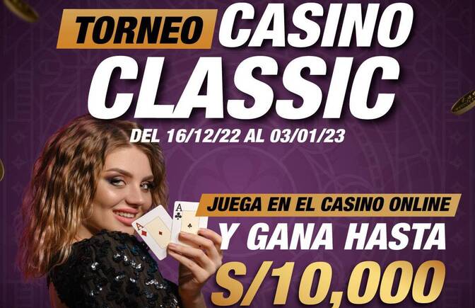 Torneo de casino clasico de Doradobet