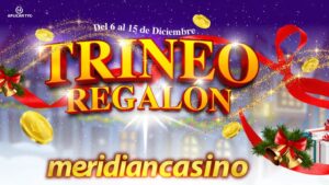 Promo de casino el trineo regalón de Meridianbet