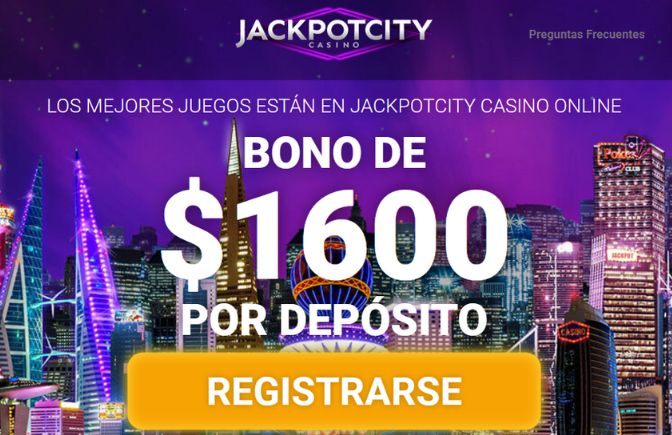 ¿Cual es el bono de bienvenida de Jackpotcity Peru?