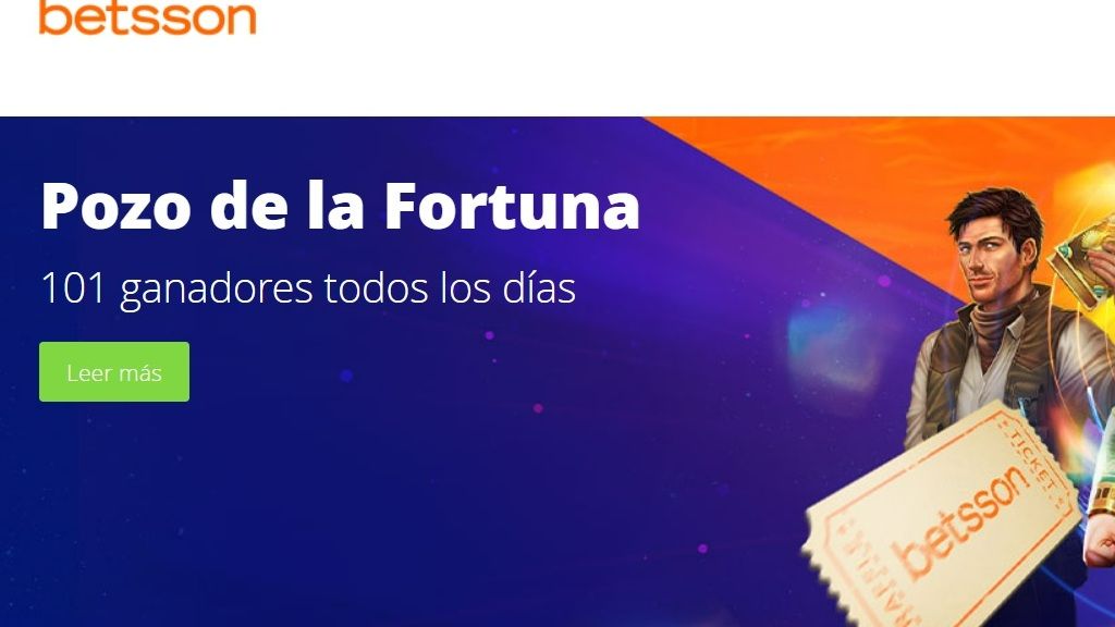 Pozo de la fortuna de los slots de Betsson Perú
