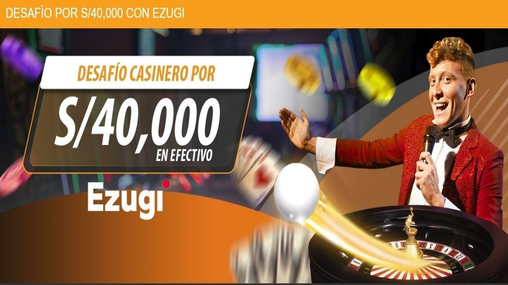 Desafío de S/40,000 de casino en vivo con Ezugi de Inkabet