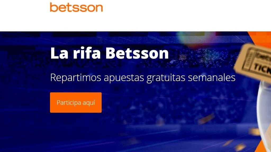 Apuestas gratis semanales con la rifa de Betsson Perú