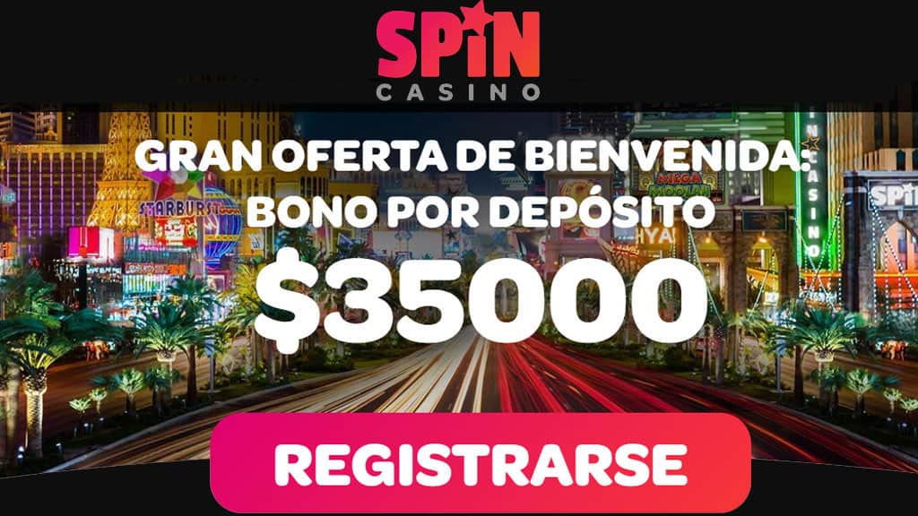 Gran oferta de bienvenida de S/4,000 en Spin Casino Perú
