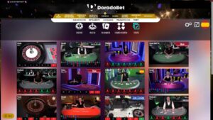 Cashback en live casino en Doradobet Marzo 2024